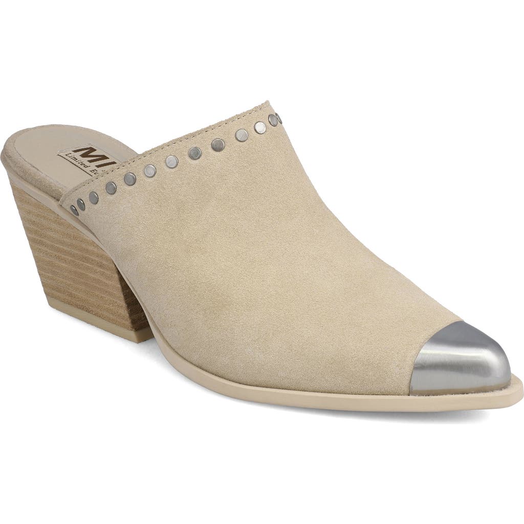 Mia Dixie Cap Toe Mule In Neutral