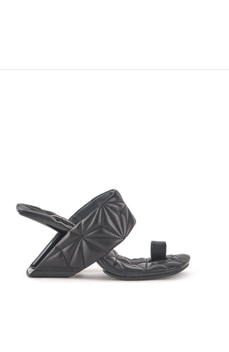 United Nude Loop Toe Hi Puffy Sandals, Main, color, Black Puffy