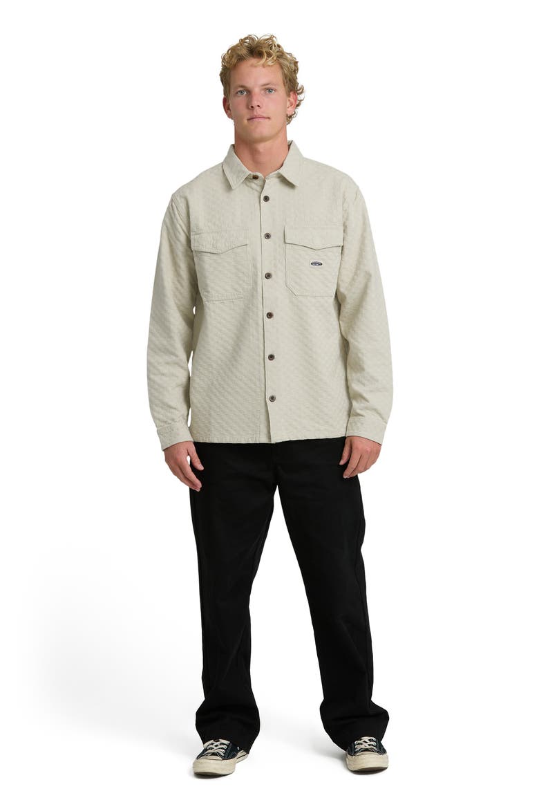 Bad Dog Flannel Button-Up Shirt, Alternate, color, CHINO