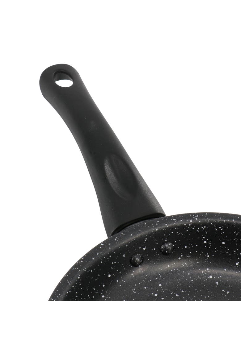 Delhi 8 Inch Round Nonstick Carbon Steel Frying Pan, Alternate, color, White