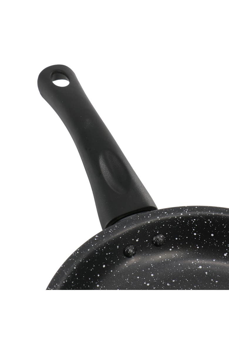 Gibson Home Delhi 9.5 Inch Round Nonstick Carbon Steel Frying Pan, Alternate, color, White