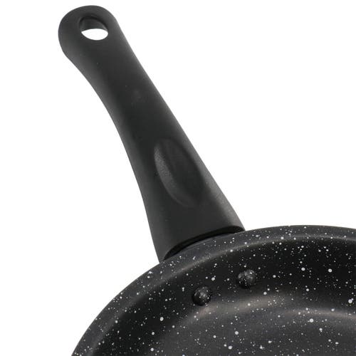 Gibson Home Delhi 8 Inch Round Nonstick Carbon Steel Frying Pan In Black