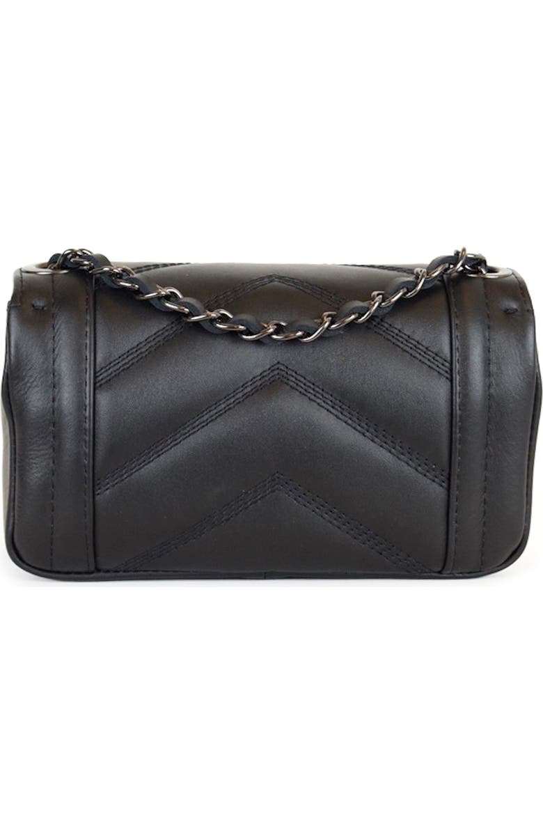 Persaman New York Ariana Quilted Crossbody Bag, Alternate, color, Black