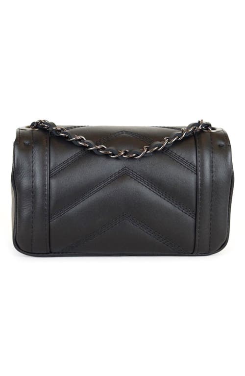 Persaman New York Ariana Quilted Crossbody Bag In Black