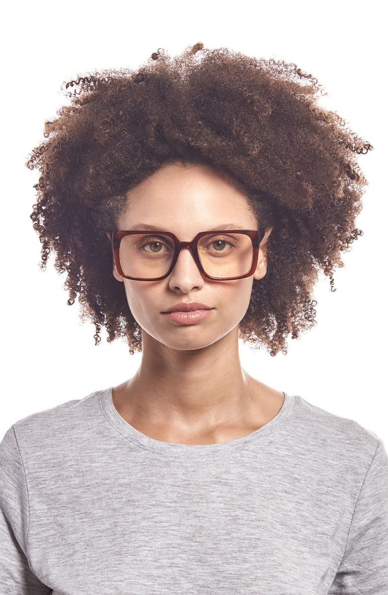 The Book Club Fairy Droppings 53mm Blue Light Blocking Reading Glasses, Alternate, color, 