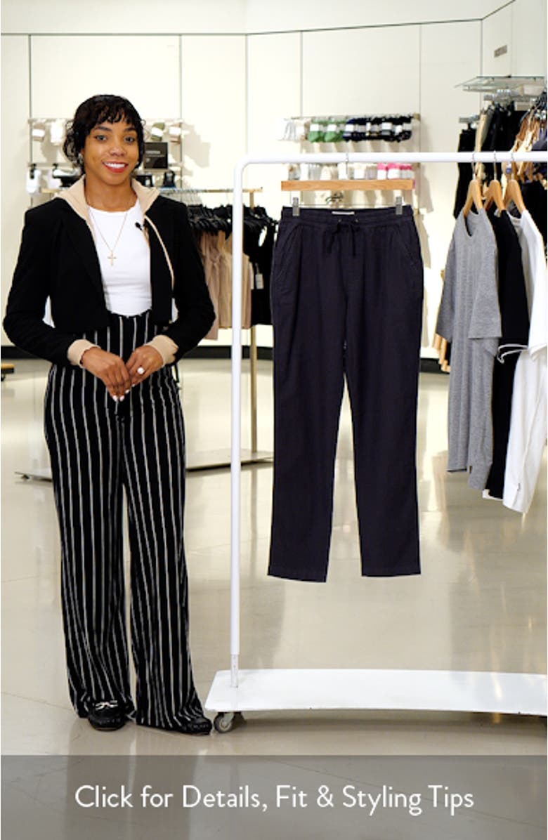 Texstretch Summer Drawstring Stretch Cotton Pants, sales video thumbnail