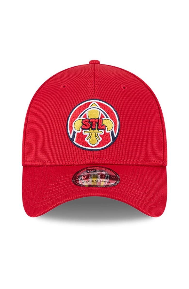 New Era Men's New Era Red St. Louis Cardinals City Connect Batting Practice 39THIRTY Flex Hat, Alternate, color, Red