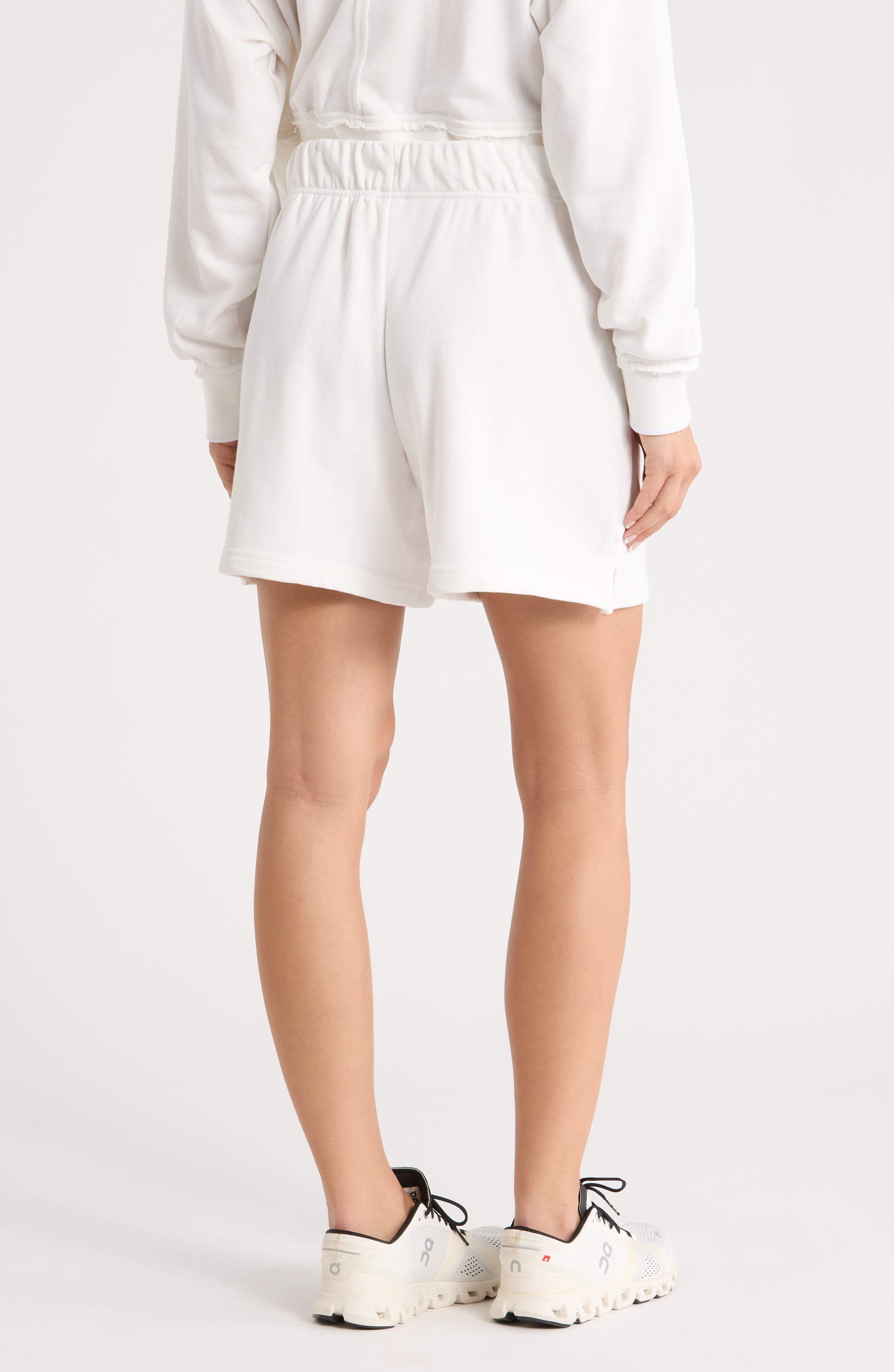 Stone Wash Boyfriend Shorts - image 2