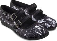 Hot Chocolate Design Death Stalks Women's Mary Jane Flats