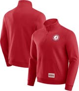Darius Rucker Collection by Fanatics Men's Darius Rucker Collection by Fanatics Crimson Alabama Crimson Tide Quarter-Zip Pullover