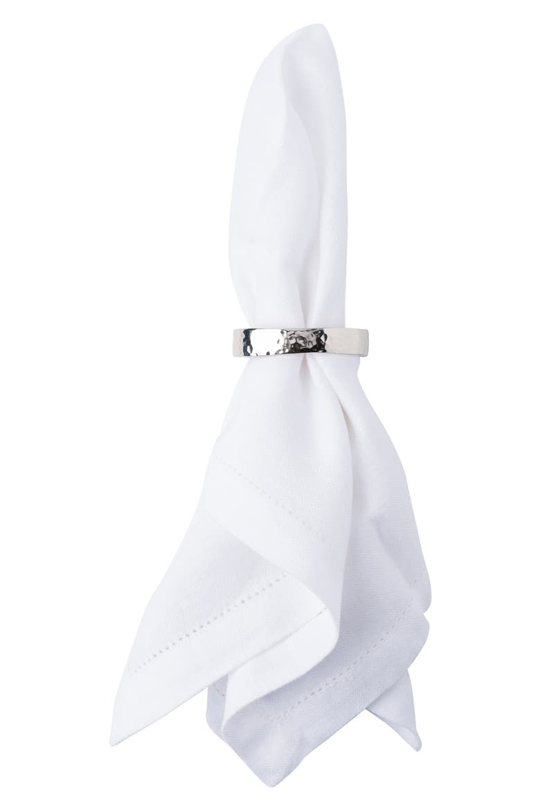 Puro Napkin Ring, Alternate, color, SILVER