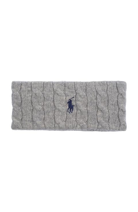 Wool Cashmere Cable Headband