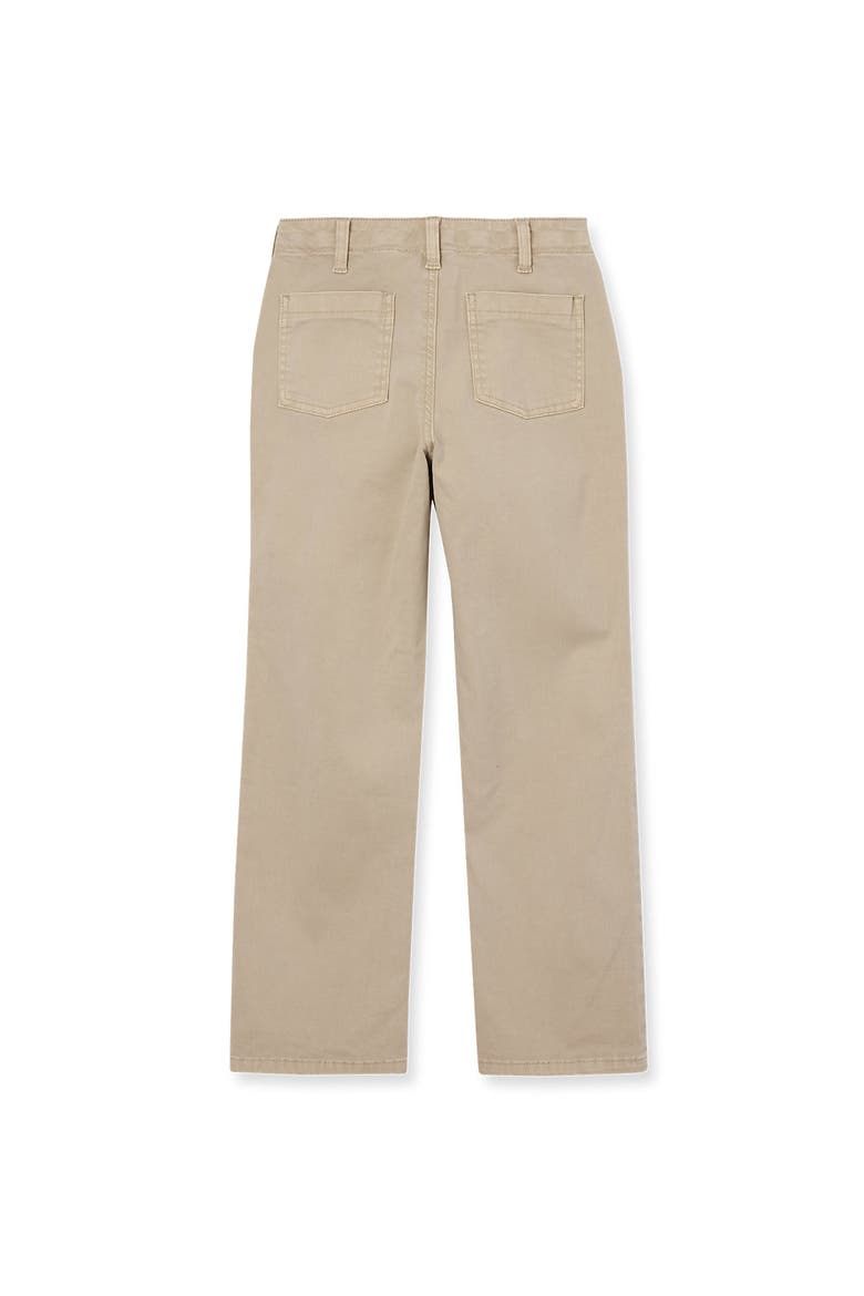 Girls Plus Woven Pull On Utility Pants, Alternate, color, Sand Khaki