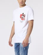 PHILIPP PLEIN Roundneck T-Shirt Puffy Red Skull Skull Men