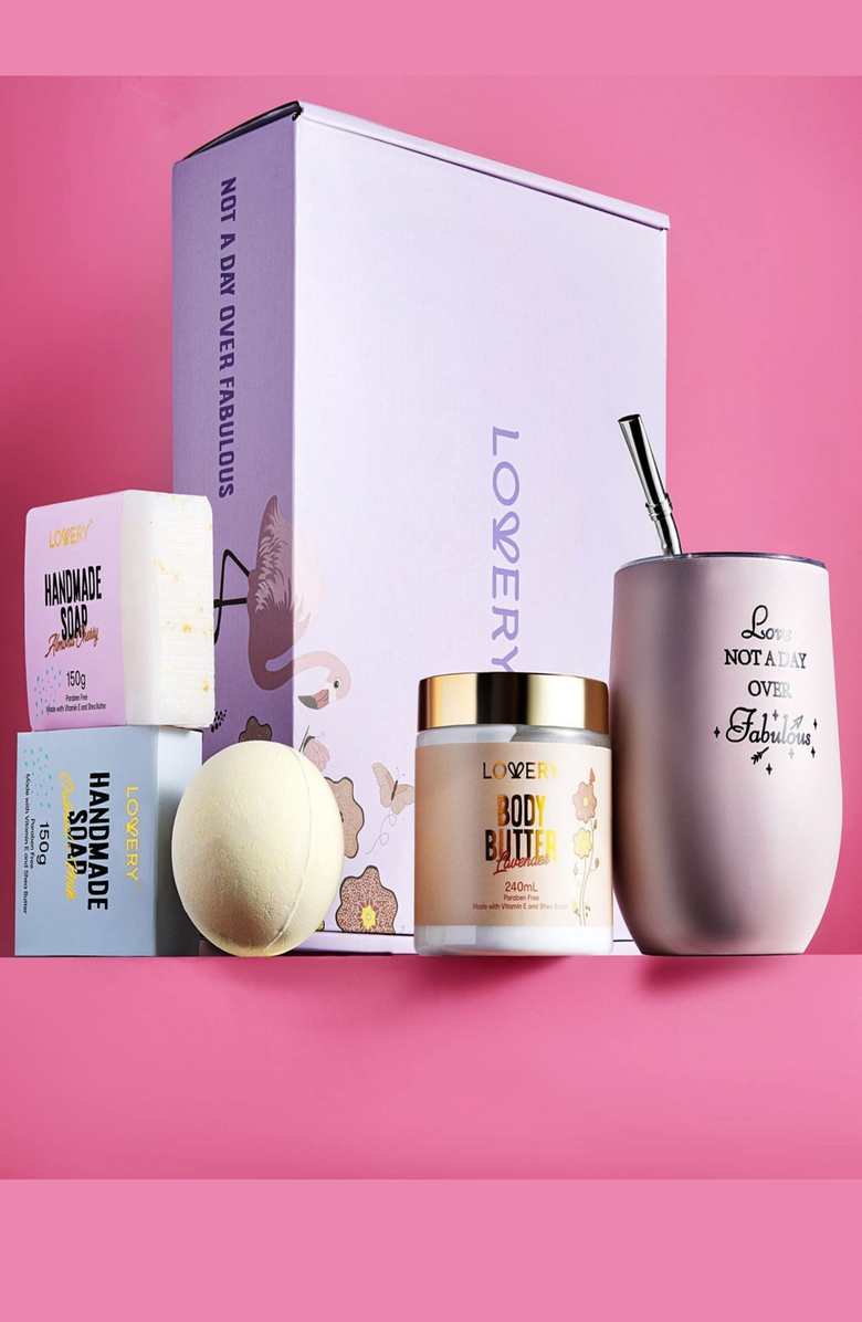 Lovery Handmade Selfcare Gift Box, Alternate, color, NO COLOR