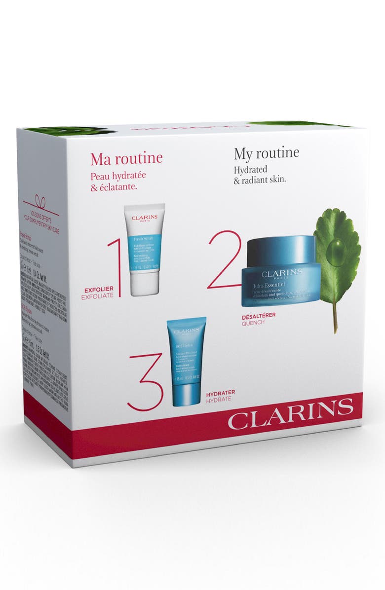 Clarins Hydra-Essentiel Starter Set, Alternate, color, 