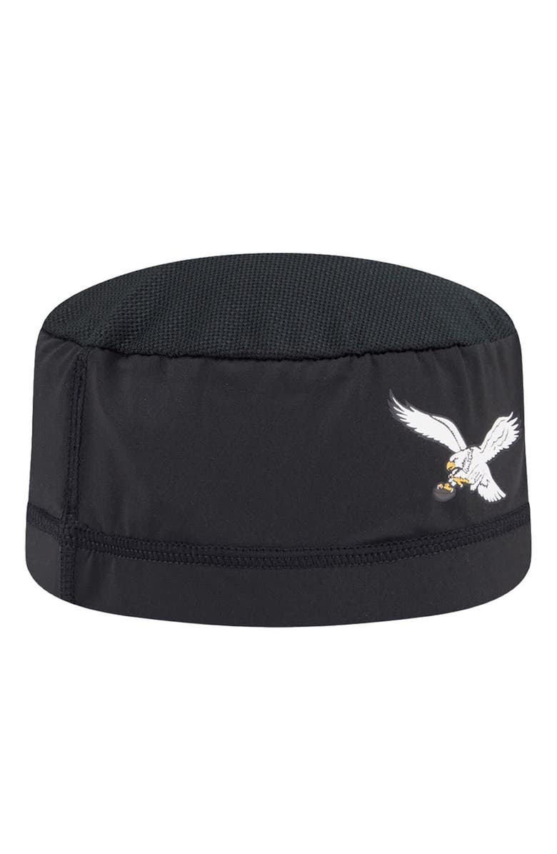 New Era Men's New Era Black Philadelphia Eagles NFL Training Camp Official Skully, Alternate, color,