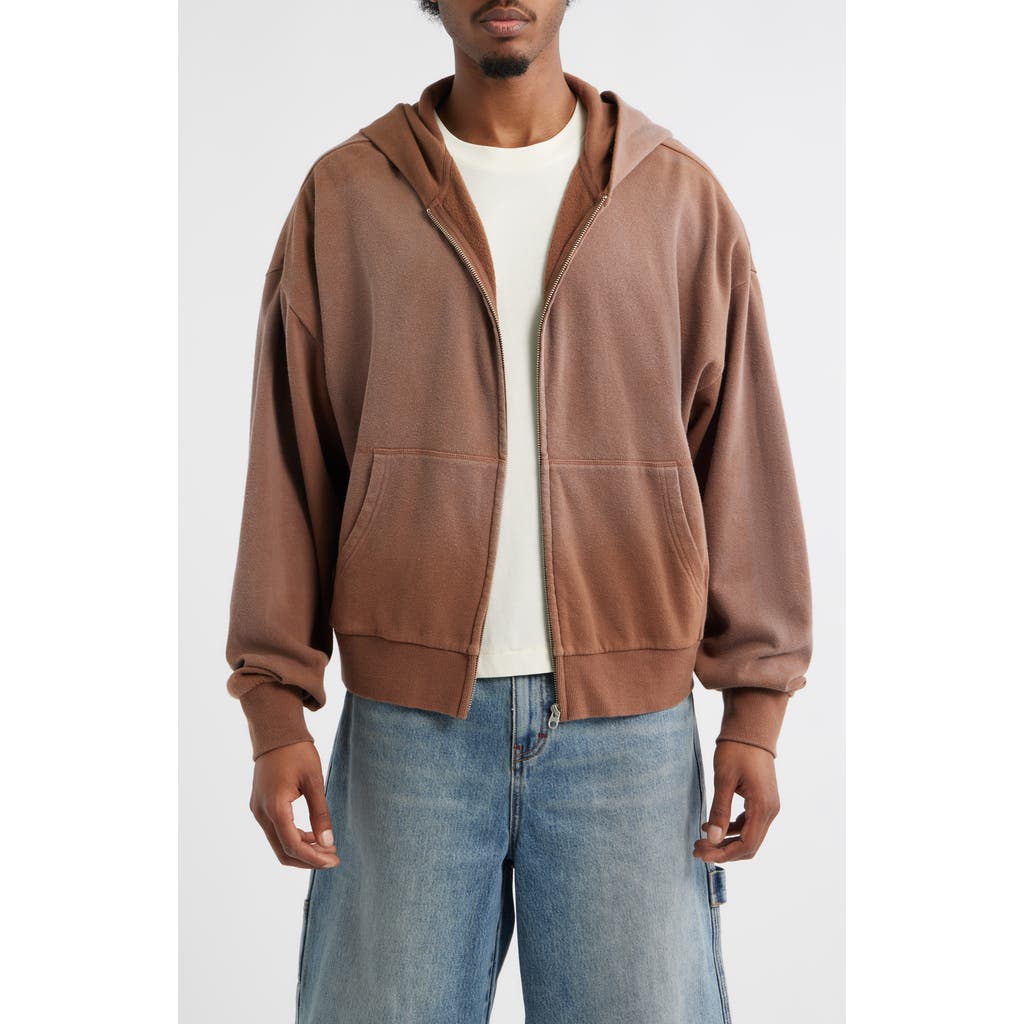 Elwood Beachwood Zip Hoodie in Brown  product