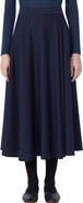 MM by Max Mara Pelota Stripe Jersey Midi Skirt