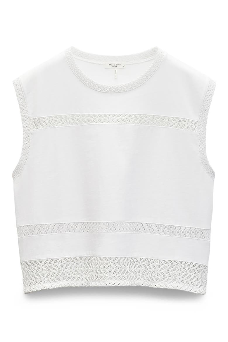 Rosie Muscle Tank, Alternate, color, WHITE