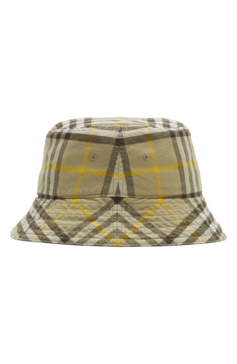 Burberry Archive Check Cotton Bucket Hat, Alternate, color, 