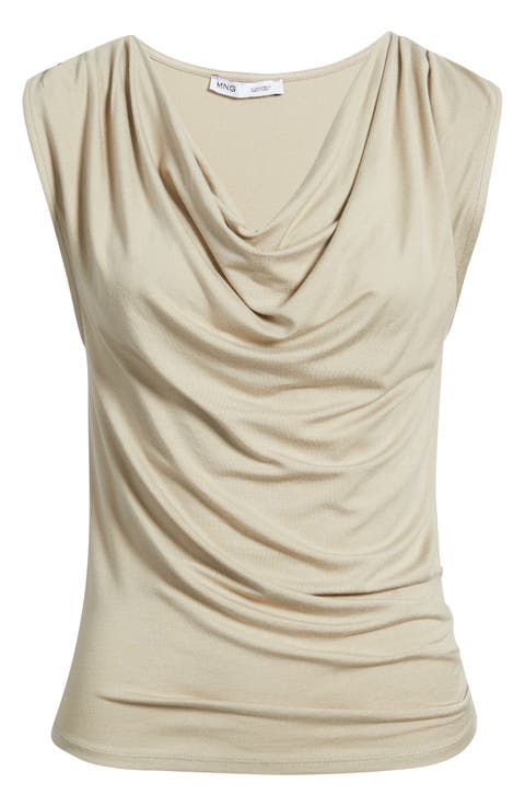 Camiseta Cowl Neck T-Shirt