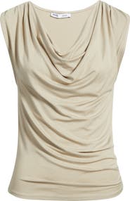 MANGO Camiseta Cowl Neck T-Shirt