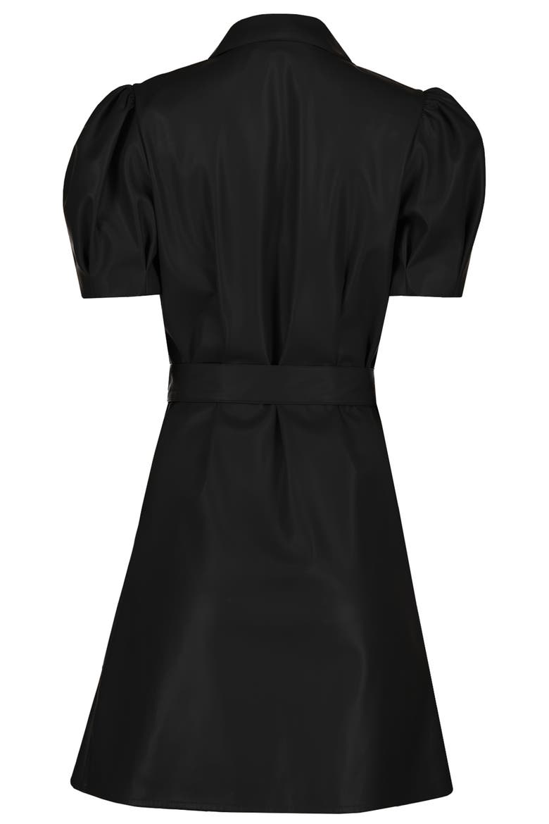 Clea  Leather Dress, Alternate, color, Latte