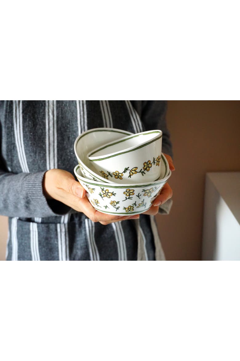 Heritage Daisy Chain Cereal & Soup Bowl, Alternate, color, Multi