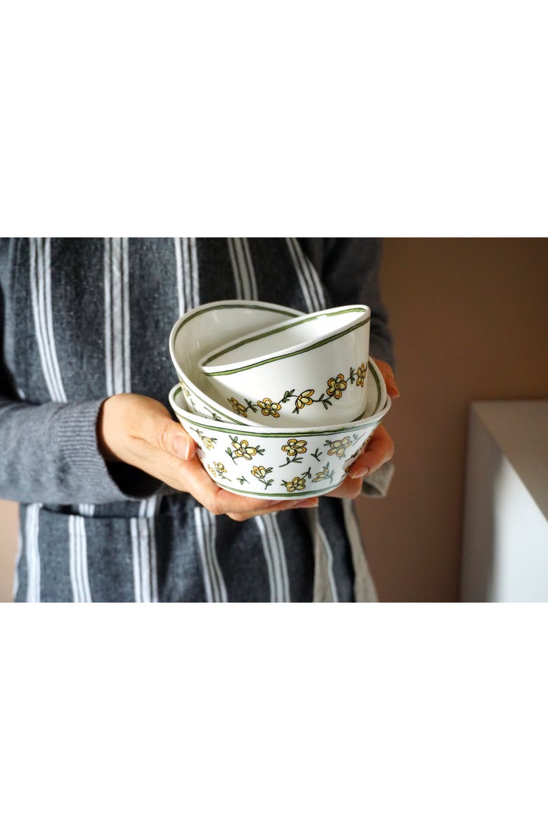 Twig New York Heritage Daisy Chain Cereal & Soup Bowl, Alternate, color, Multi
