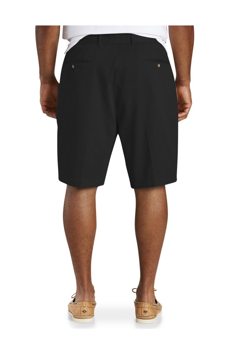 Nautica Big & Tall Deck Stretch Shorts, Alternate, color, Black