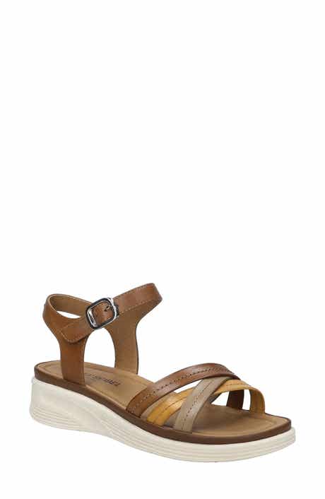 Sevran Ankle Strap Platform Wedge Sandal