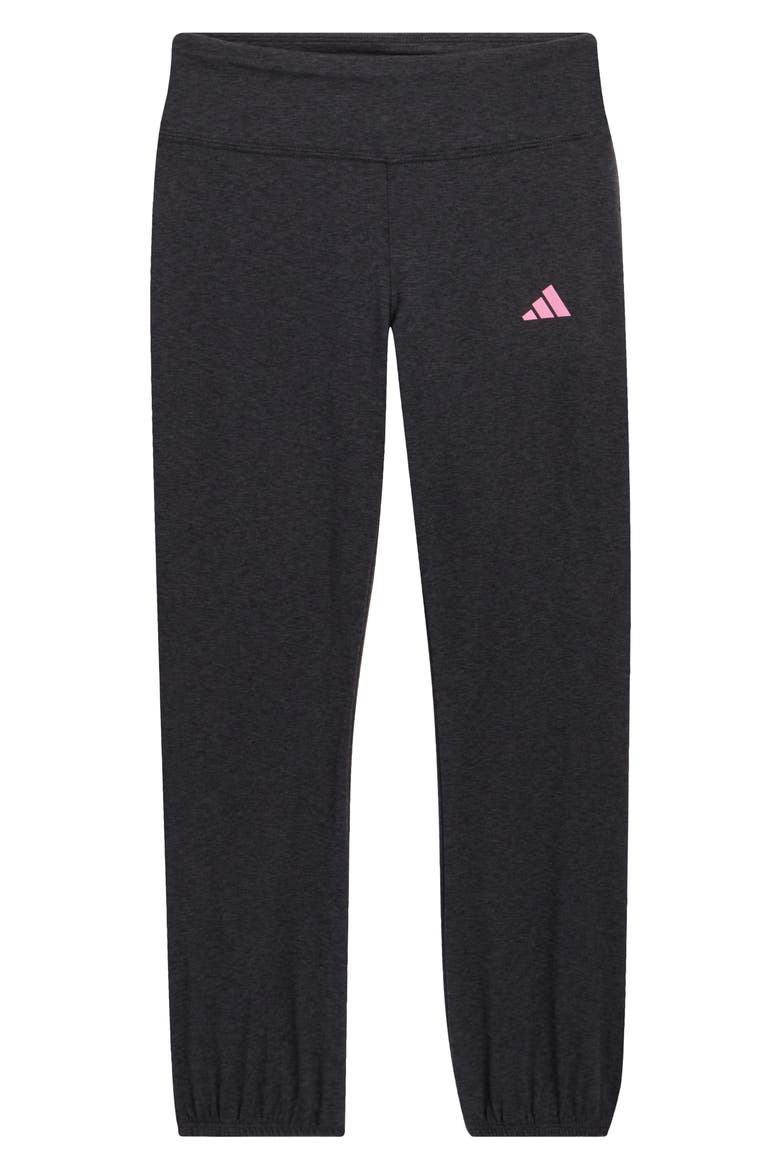 Kids' Menace Puff Sweatpants, Main, color, BLACK W/ GREY MELANGE