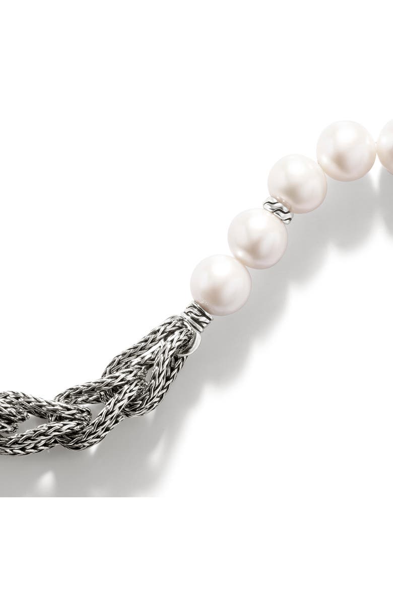 John Hardy Surf Bracelet, Silver, Pearls, 10.5mm, Alternate, color, Silver