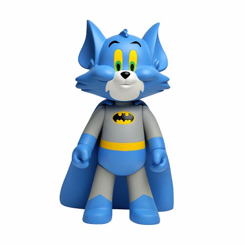 Leblon Delienne Tom Of Tom & Jerry Super Pop In Batman Costume Figurine In Blue
