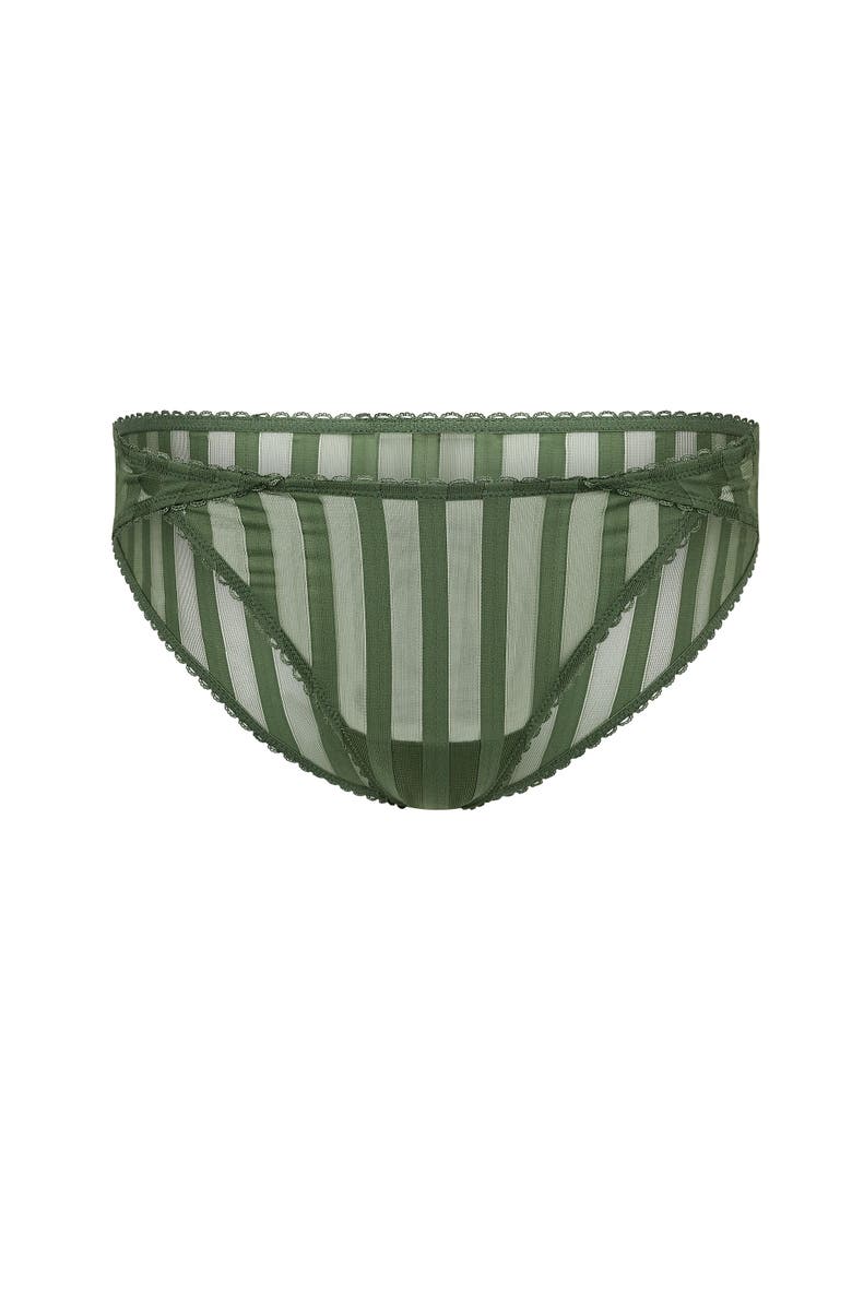 Adore Me Ninamarie Bikini Panties, Alternate, color, Dark Green
