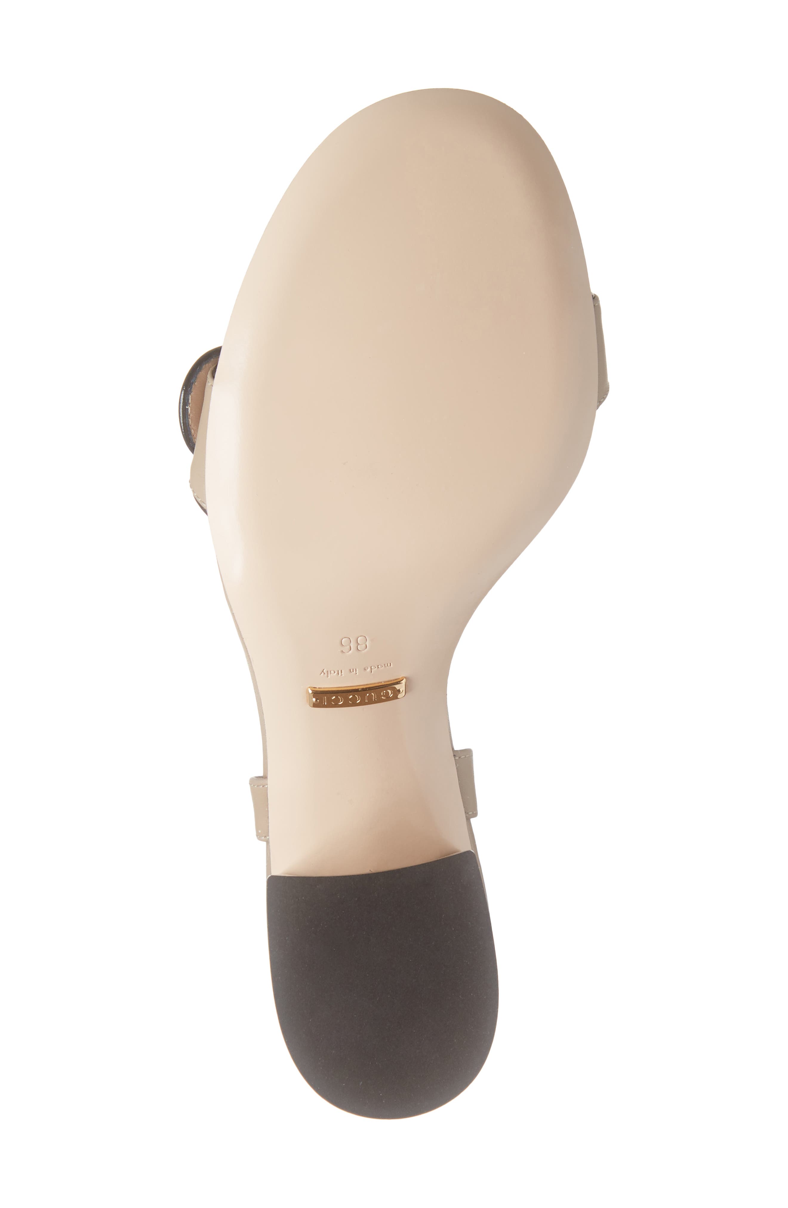 GG Quarter Strap Sandal, Alternate, color, MUD