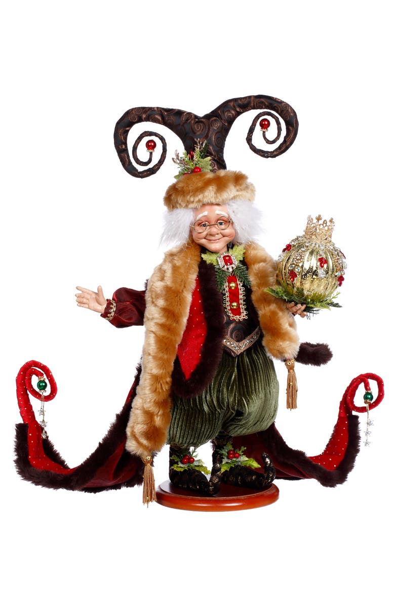 Mark Roberts Christmas Forest Elf, Main, color, Dark Green