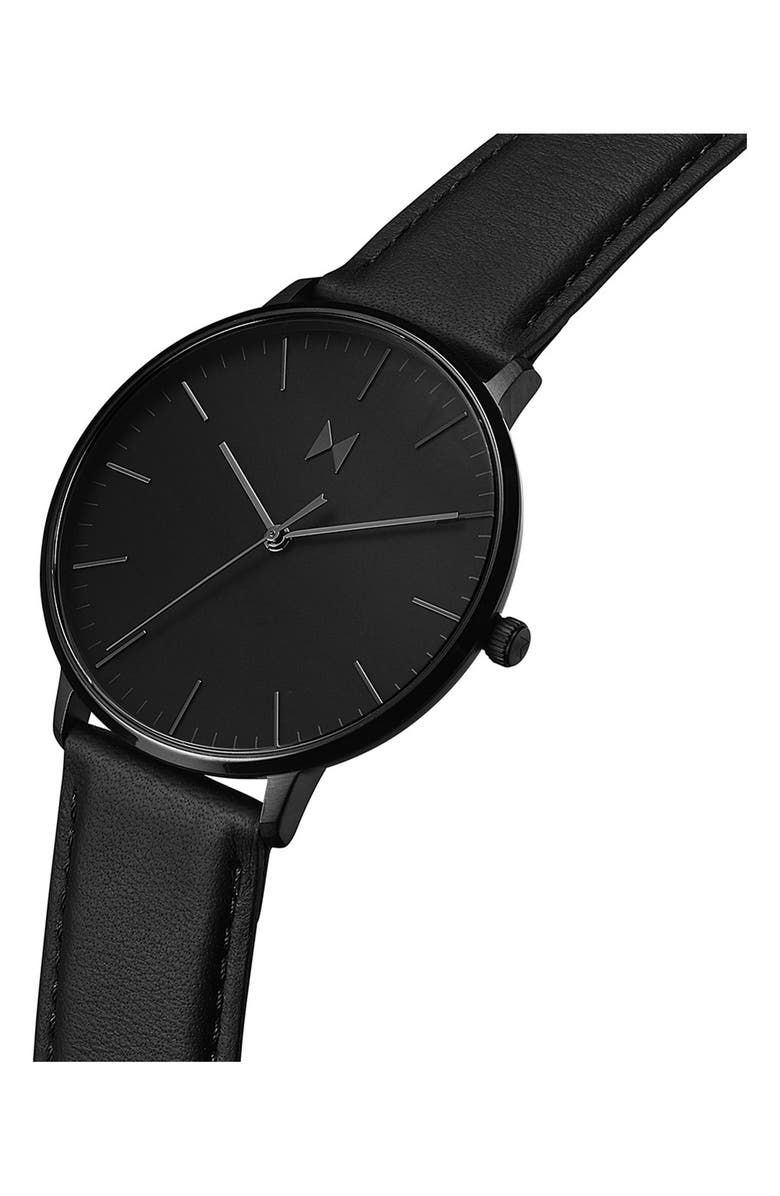 MVMT Legacy Leather Strap Watch, 42mm, Alternate, color,