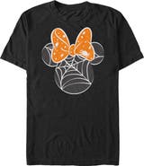 Mickey & Friends Men's Mickey & Friends Minnie Web Silhouette T-Shirt
