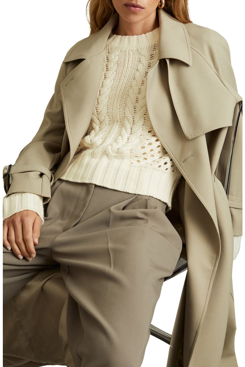 Marie Mixed Stitch Sweater, Alternate, color, IVORY