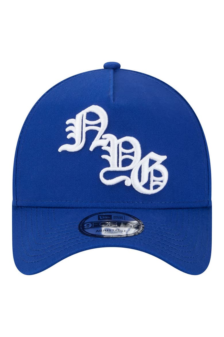 Men's New Era Royal New York Giants Mystic 9FORTY A-Frame Adjustable Hat, Alternate, color, Royal