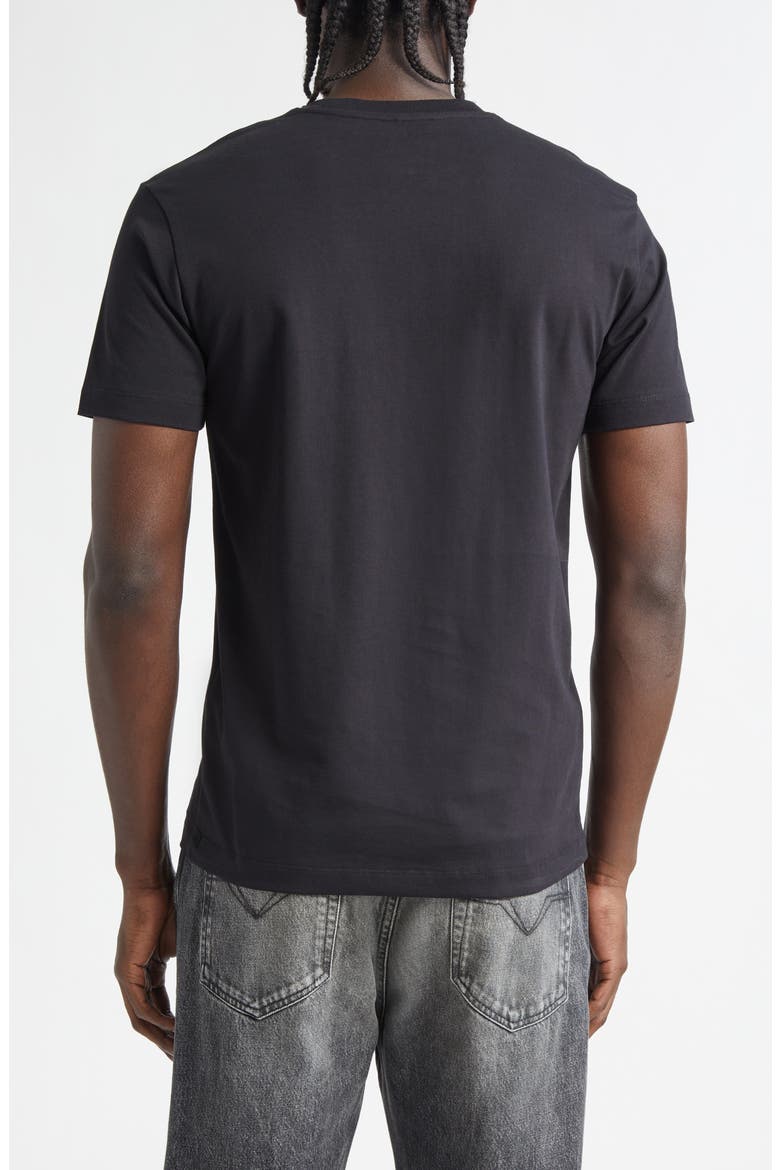 Logo Cotton Jersey T-Shirt, Alternate, color, BLACK