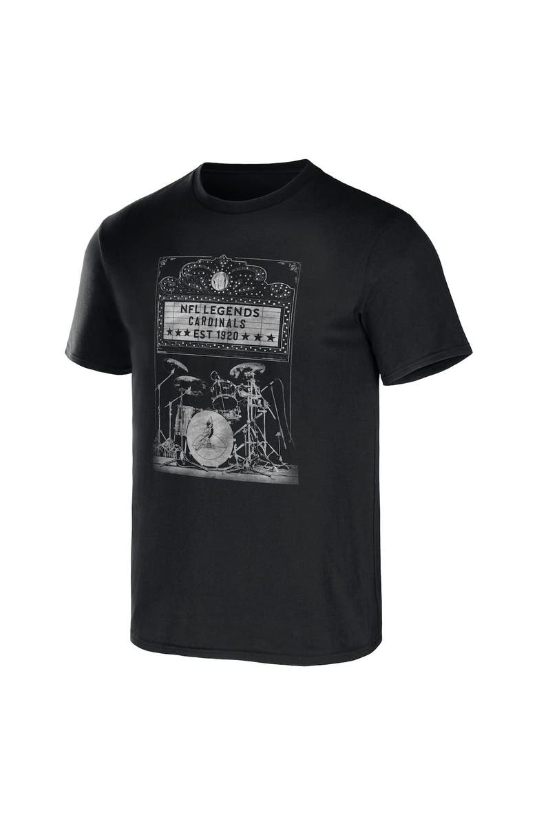 NFL X DARIUS RUCKER Men's NFL x Darius Rucker Collection by Fanatics Black Arizona Cardinals Band T-Shirt, Alternate, color, Black