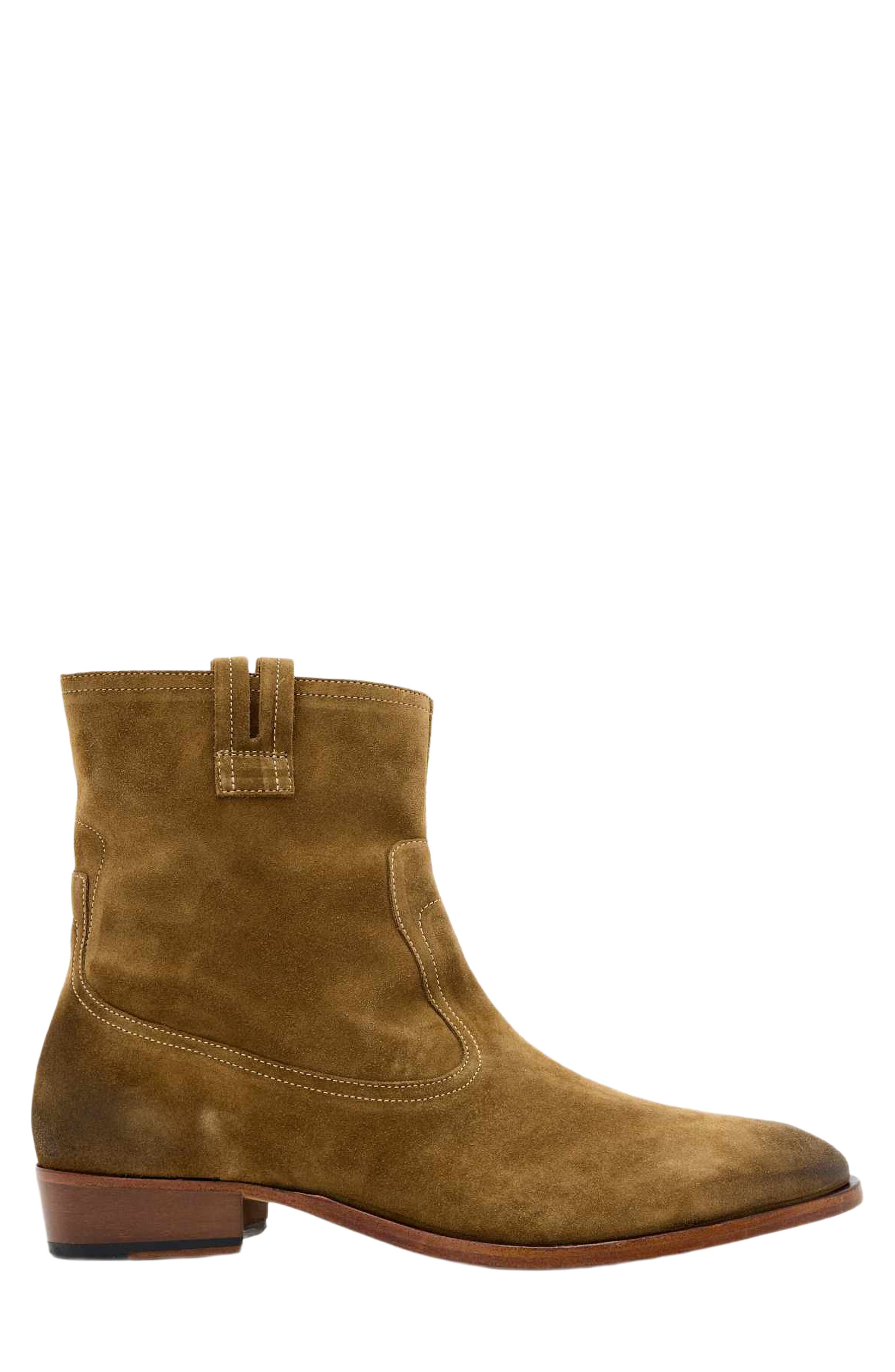 Hiro Zip Boot, Alternate, color, KAROO BROWN