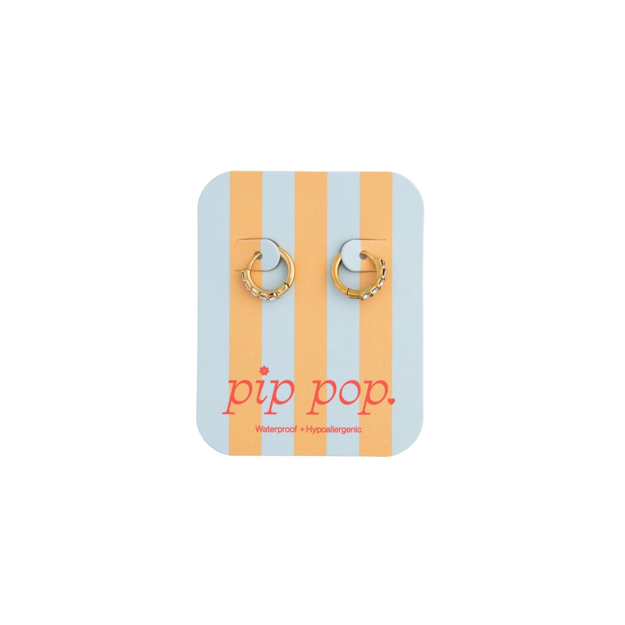 Pip Pop Dainty Gem Hypoallergenic Hoop Earrings | Nordstrom
