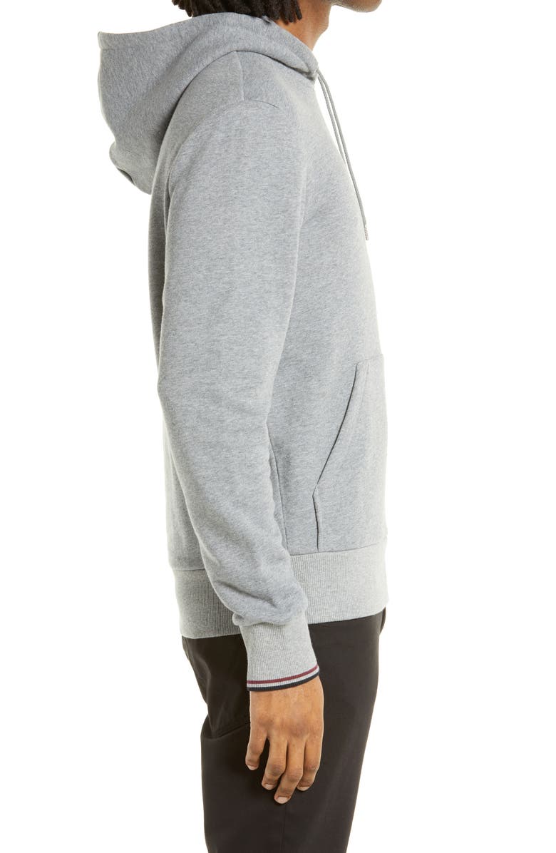 Fred Perry Tipped Cotton Blend Hoodie, Alternate, color, 