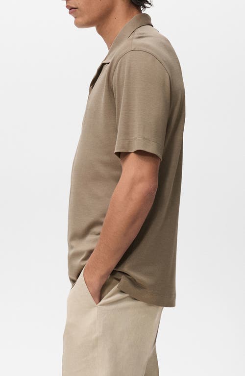 Mango Polo Shirt In Multi