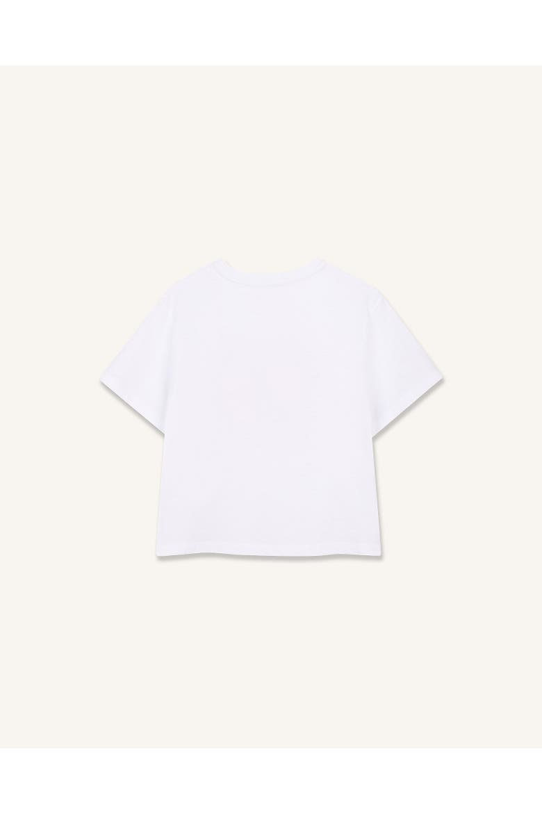 Kids Curb Graphic Cotton T-Shirt, Alternate, color, Optic White