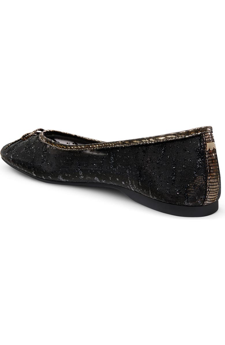 Birdies Songbird Metallic Mesh Ballet Flat, Alternate, color,
